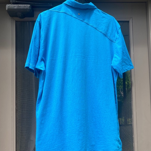 Volcom Wowzer polo shirt short sleeve cotton blue XL - Picture 6 of 16
